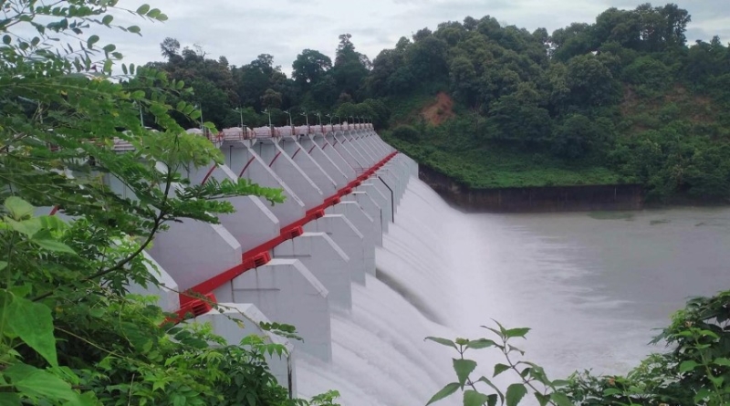 কাপ্তাই বাঁধের ১৬টি গেট খুলে দেওয়া হয়েছে 