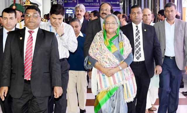 PM returns to Dhaka from New York