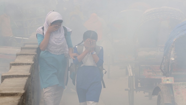 Dhaka’s air quality remains ‘very unhealthy