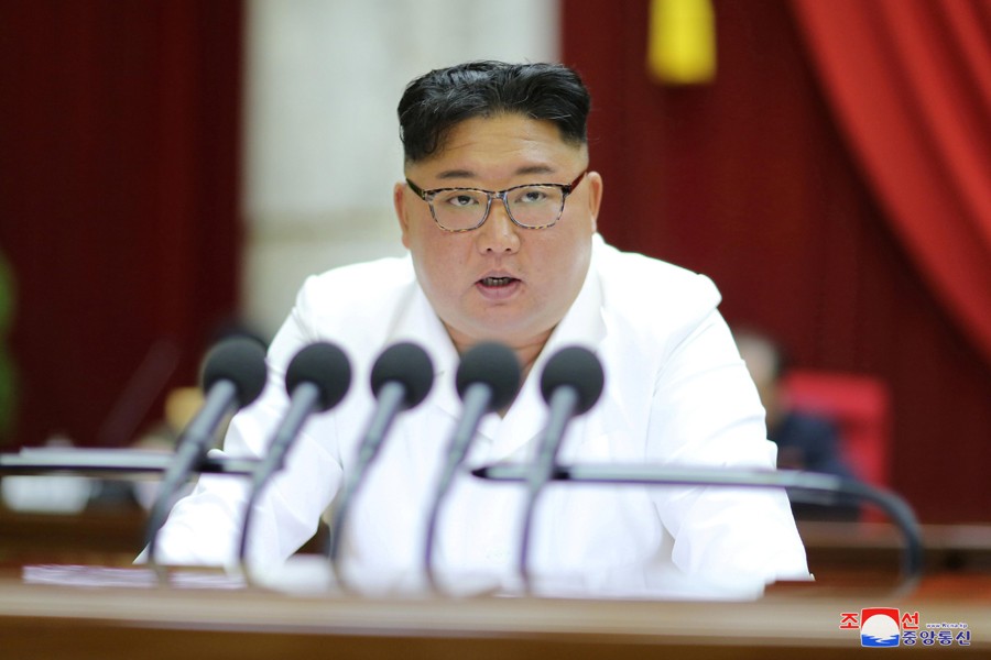 S Korea says N Korea's Kim may be trying to avoid coronavirus