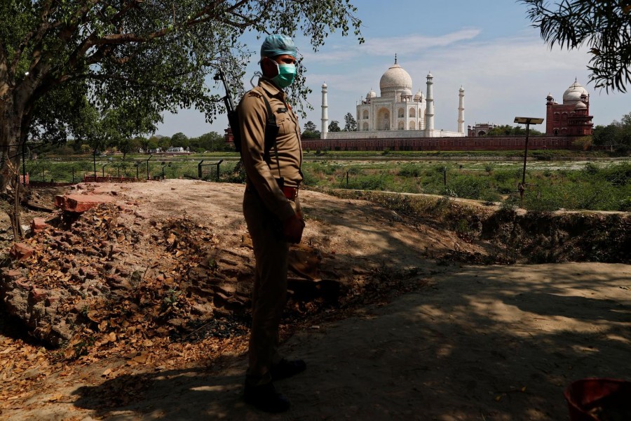 In city of India’s Taj Mahal, coronavirus resurgence carries warning signs