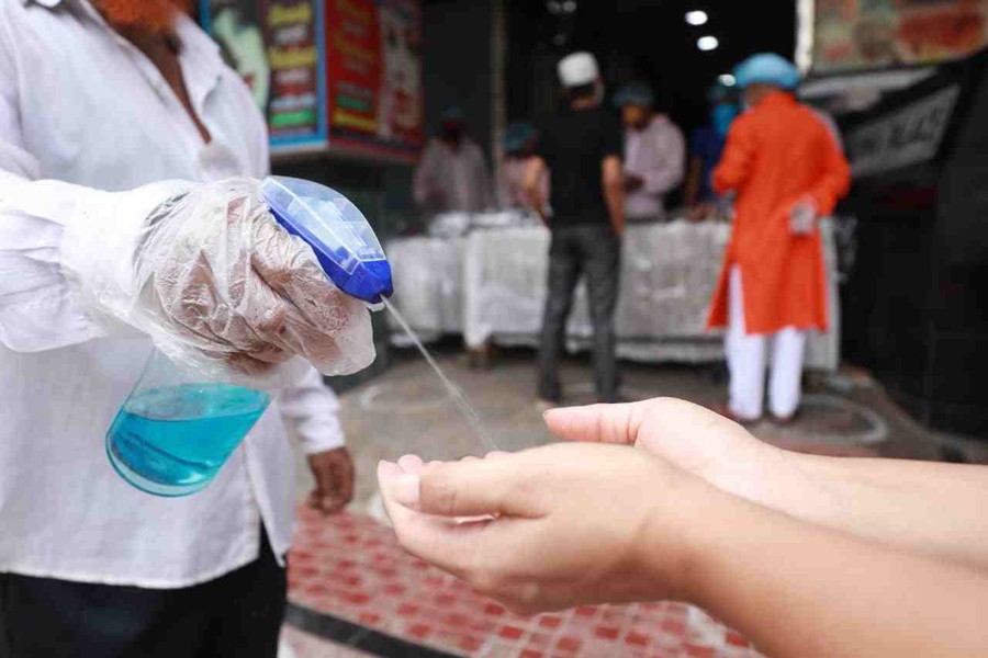 Legal notice served to stop use of disinfectants on human body