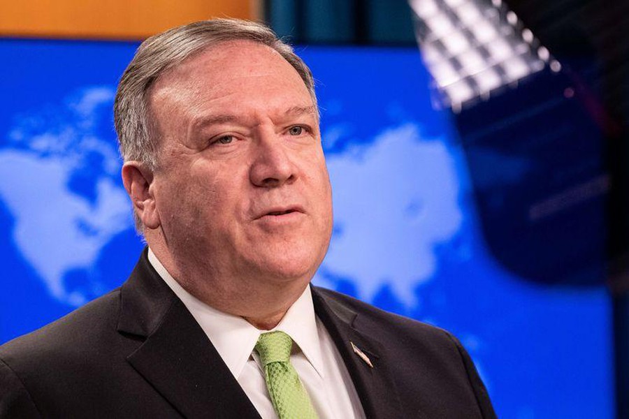 China says US's Pompeo 'blackmailing' Hong Kong govt