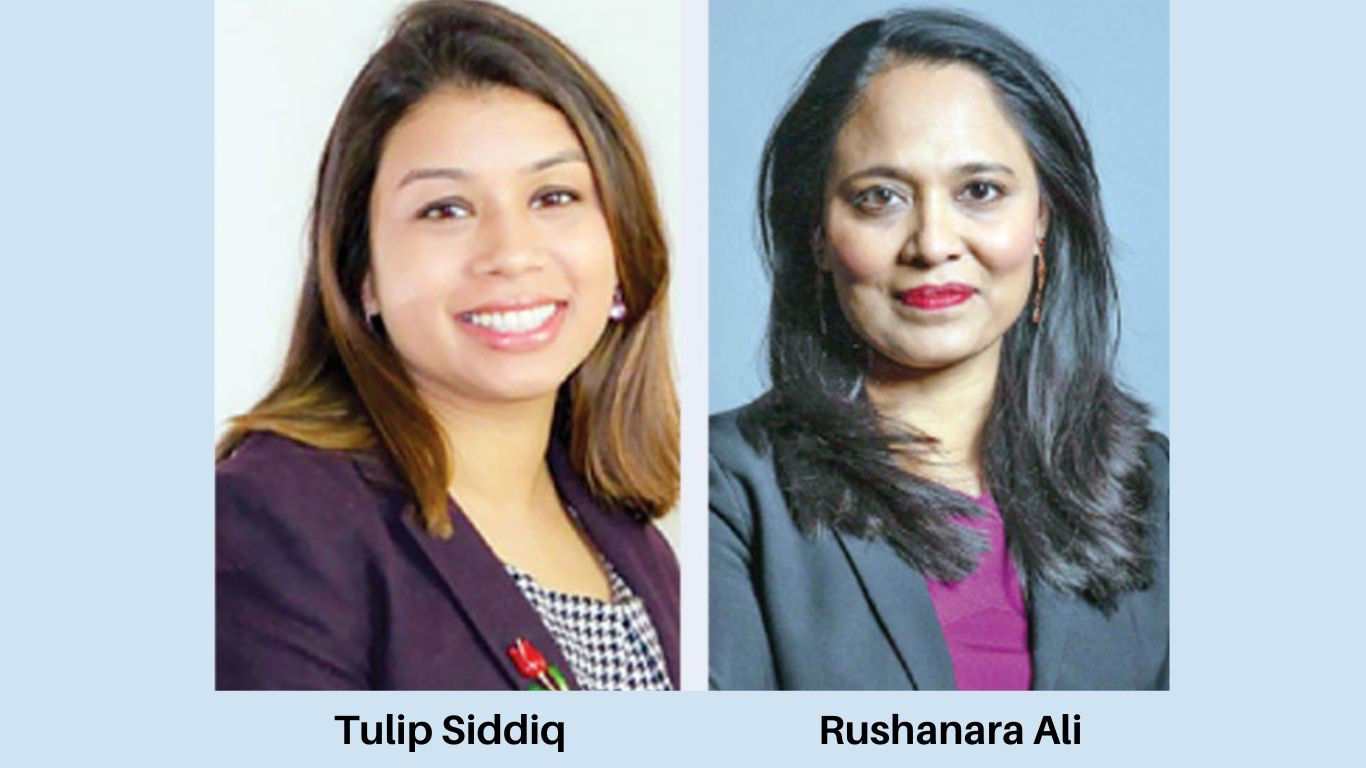 Tulip, Rushanara appointed as British ministers