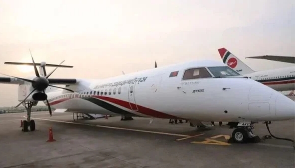 PM inaugurates Biman’s new Dash 8-400 aircraft