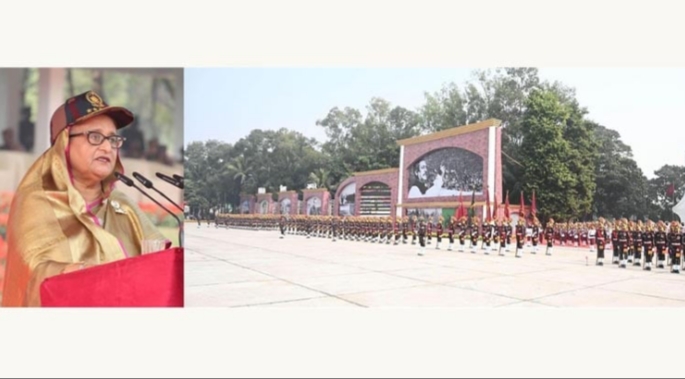 BGB to be turned into world-class border guard force: PM Hasina