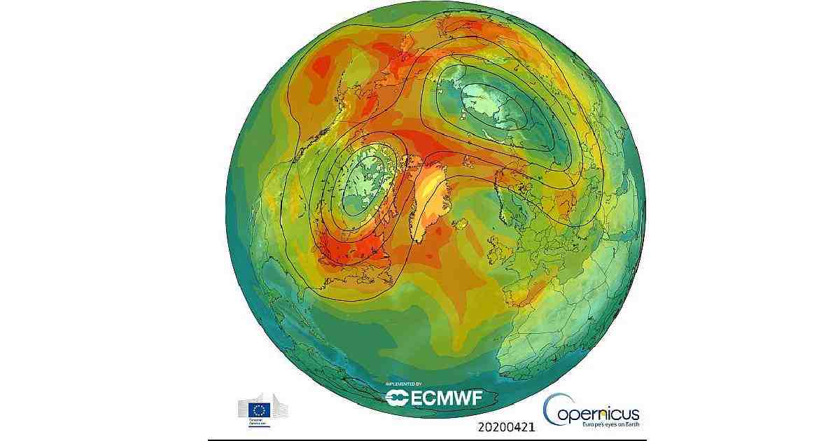 ‘Largest-ever ozone hole’ over Arctic closes.