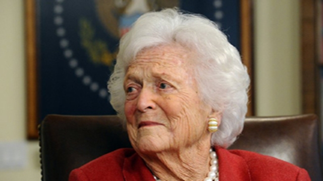 Former US first lady Barbara Bush dead at 92