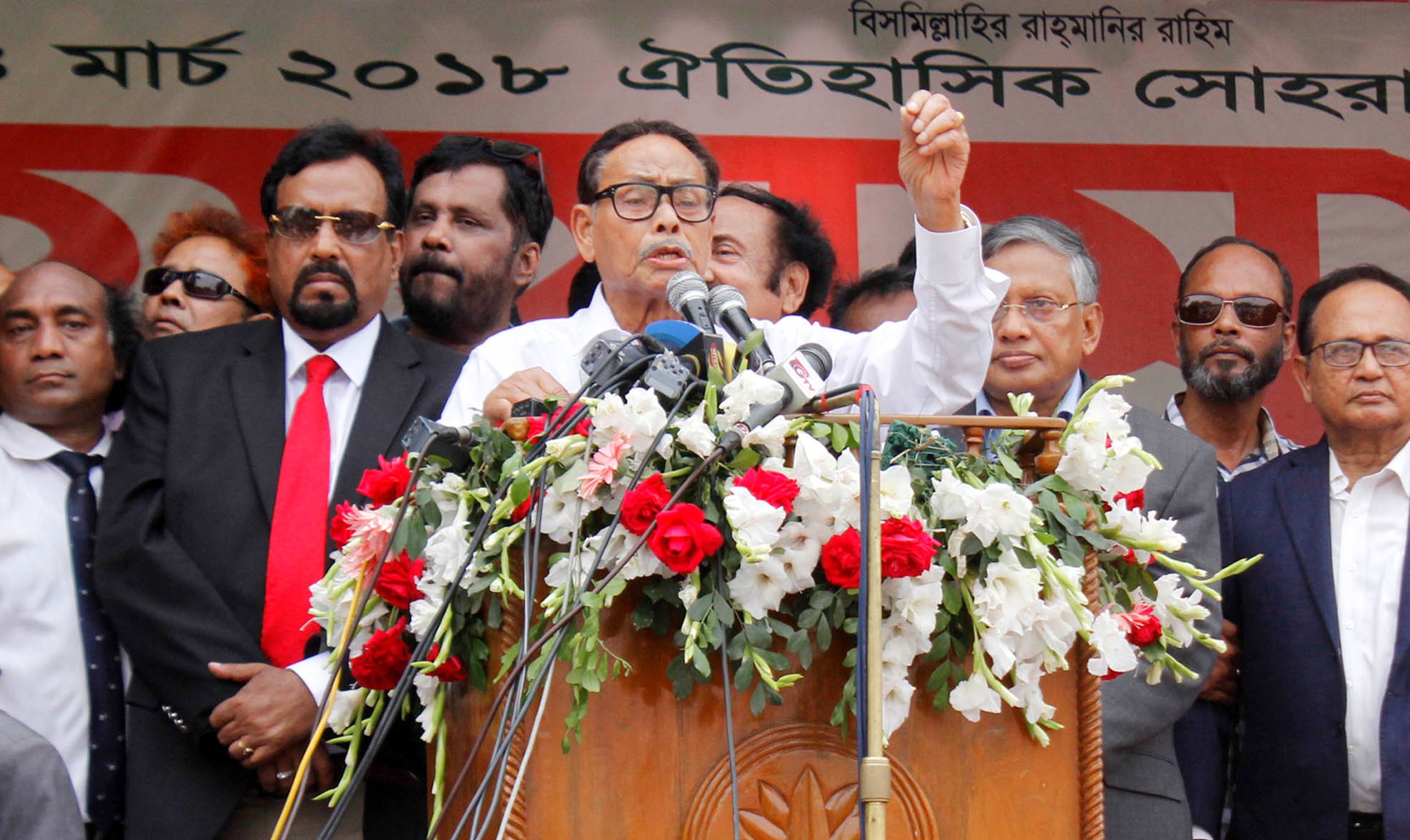 Ershad for polls-time govt to ensure fair election