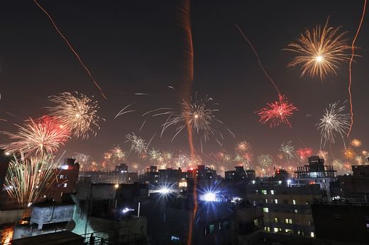 Nation rings in New Year