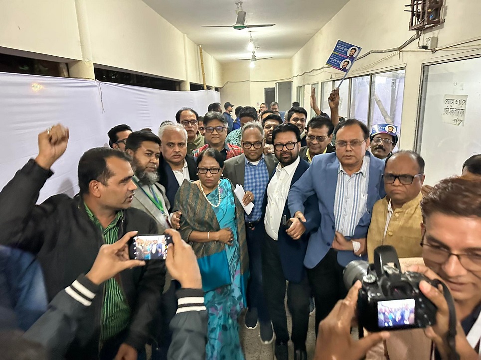 Farida Yasmin elected President, Shyamal Dutta Gen Secy of Jatiya Press Club