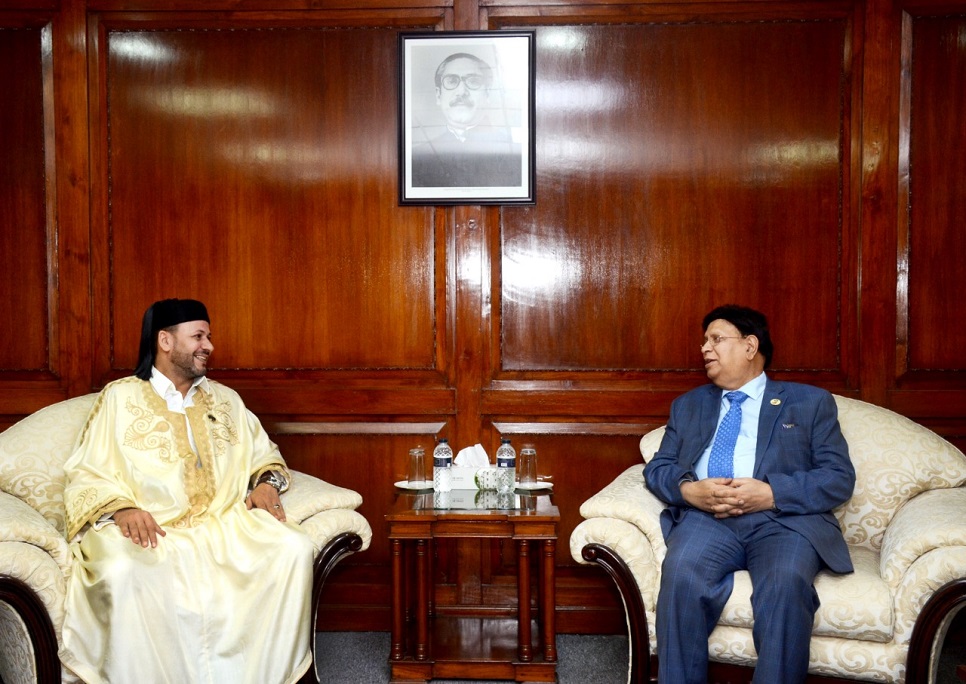 New Libyan Ambassador in Dhaka calls on Foreign Minister