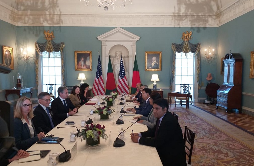 US wants to boost ties with Bangladesh as Momen-Blinken meeting held