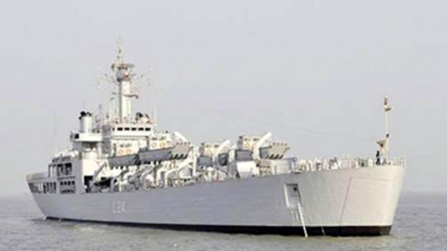 Indian Naval ship reaches Chattogram port with relief for Rohingyas