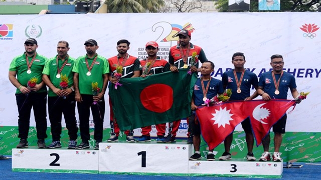 Bangladeshi archers win 4 gold medals in ISSF Archery