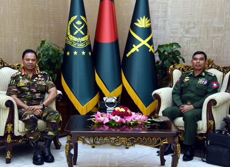 Bangladesh Army asks Myanmar Army to be cautious during operations at common border