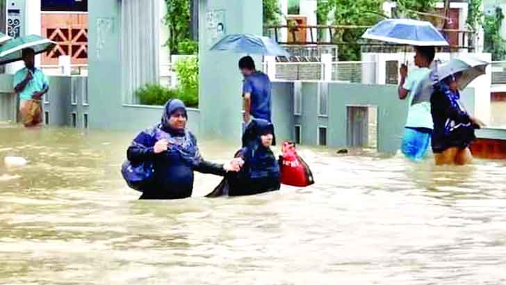  ১ লাখ ৯০ হাজার পরিবার,ছয় জেলায় পানিবন্দি