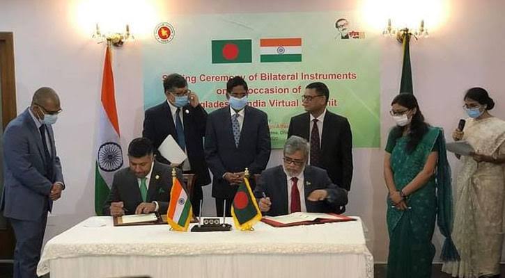 Dhaka, Delhi sign seven instruments