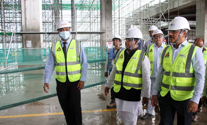 44pc construction works of 3rd terminal of Hazrat Shahjalal Int’l Airport completed