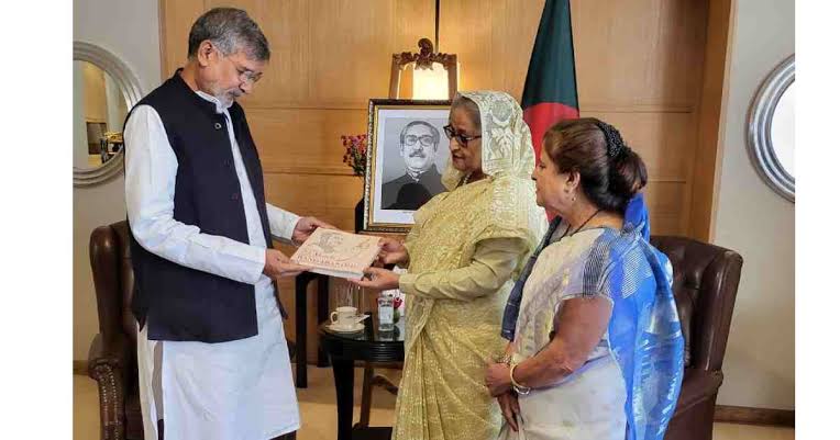 Nobel laureate Kailash lauds PM Hasina's efforts for the vulnerable