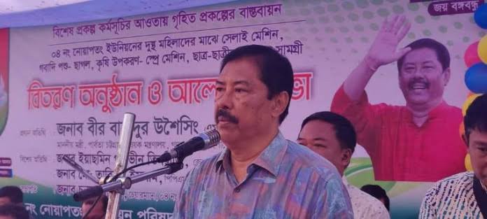 PM is very sincere to CHT people: Ushwe Sing