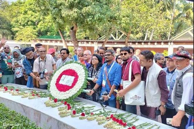 200 foreign artists pay tribute to Bangabandhu