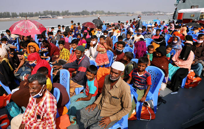 1,772 Rohingyas are going to Bhasan Char Today