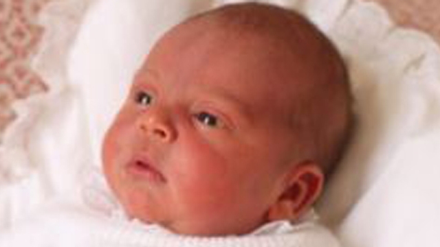 UK royals release pictures of newborn Prince Louis