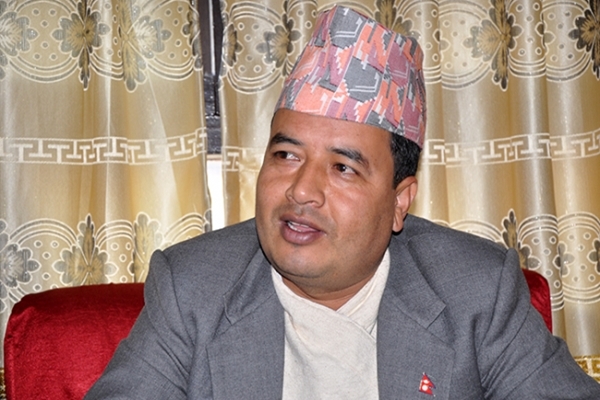 Mahesh Basnet, former Industry Minister & current parliament member of Nepal