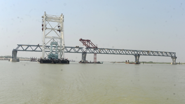 Fourth span of Padma Bridge to be installed this week