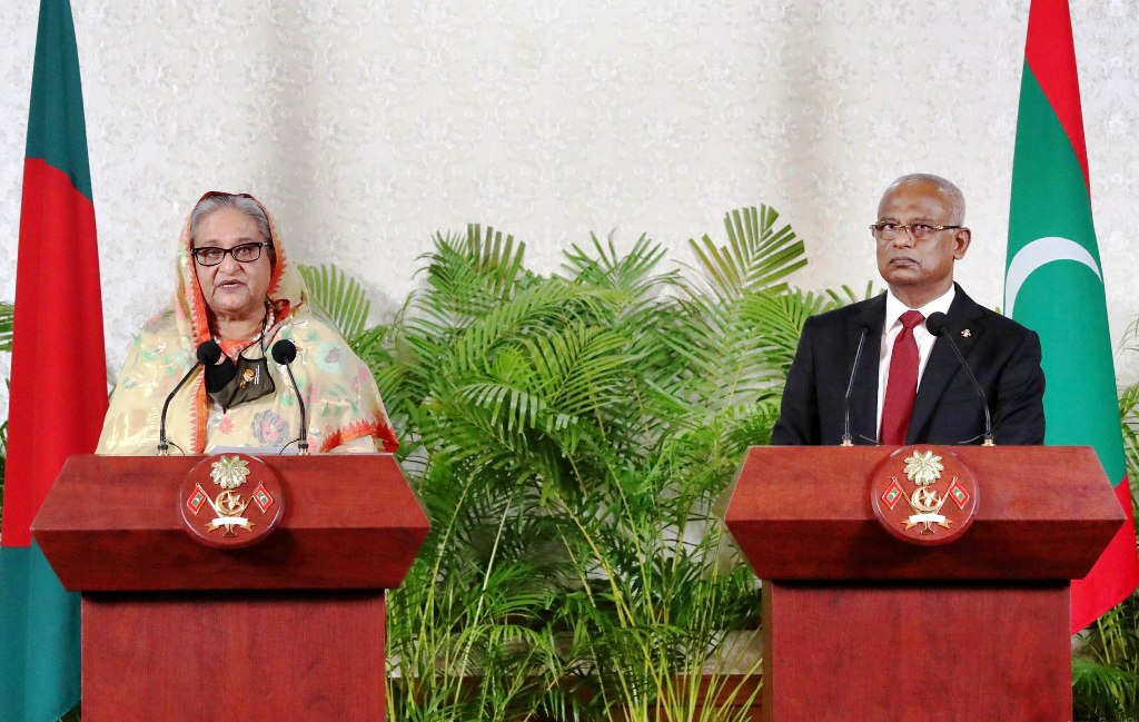 Bangladesh, Maldives to work together to attain security in Indian Ocean region