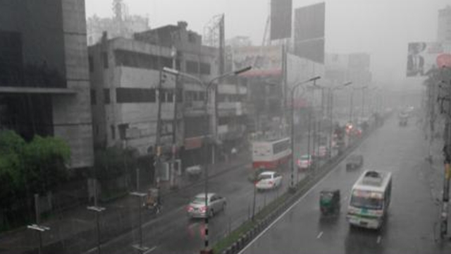 Rain brings relief to city dwellers