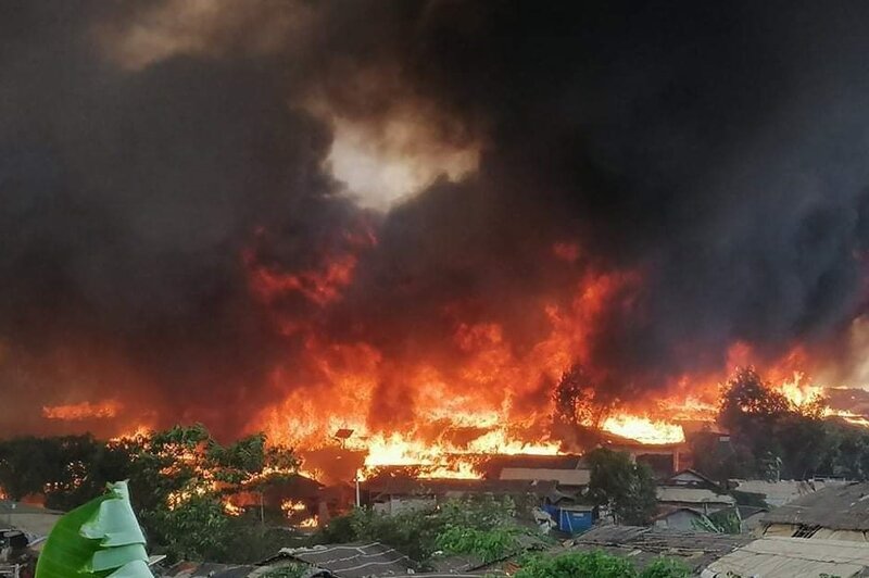 EU provides €500,000 in emergency funding for victims of Cox's Bazar fire in Bangladesh